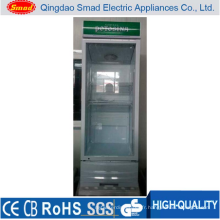 supermarket glass display showcase refrigerator